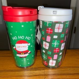 Small travel Christmas cups
